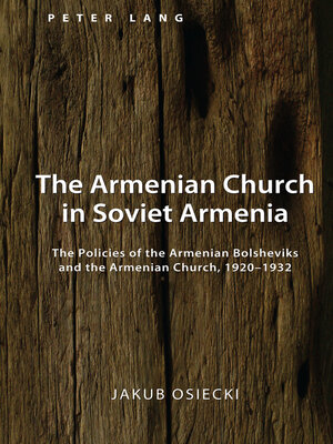 cover image of The Armenian Church in Soviet Armenia